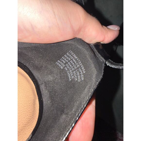 Size 10WW Torrid black stiletto heels - Picture 2 of 5